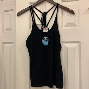 😍 2/$29 4/$50 Roxy Paradise Halter tank top black